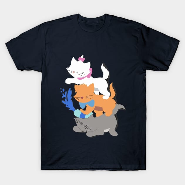 The Aristocats T-Shirt by aliceborg12